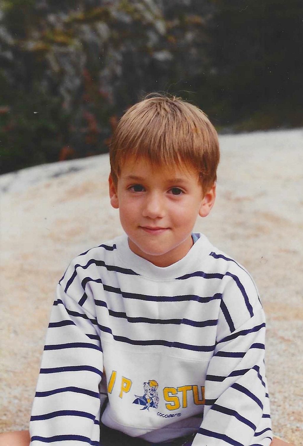 Benjamin - Lac des Mesches - Castérino  le 15 août 1995