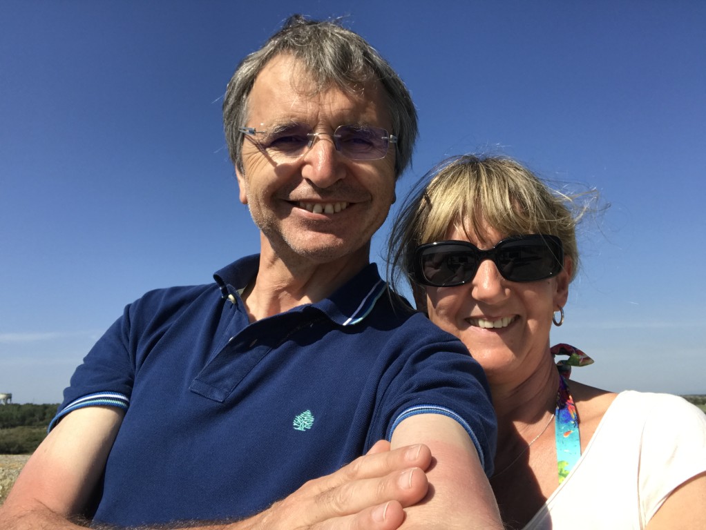 Carole et Angel à Aigues-Mortes en mai 2017