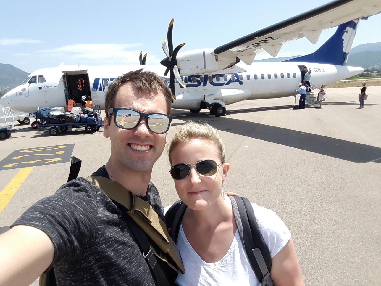 Alexandra et Benjamin Corse juin 2017