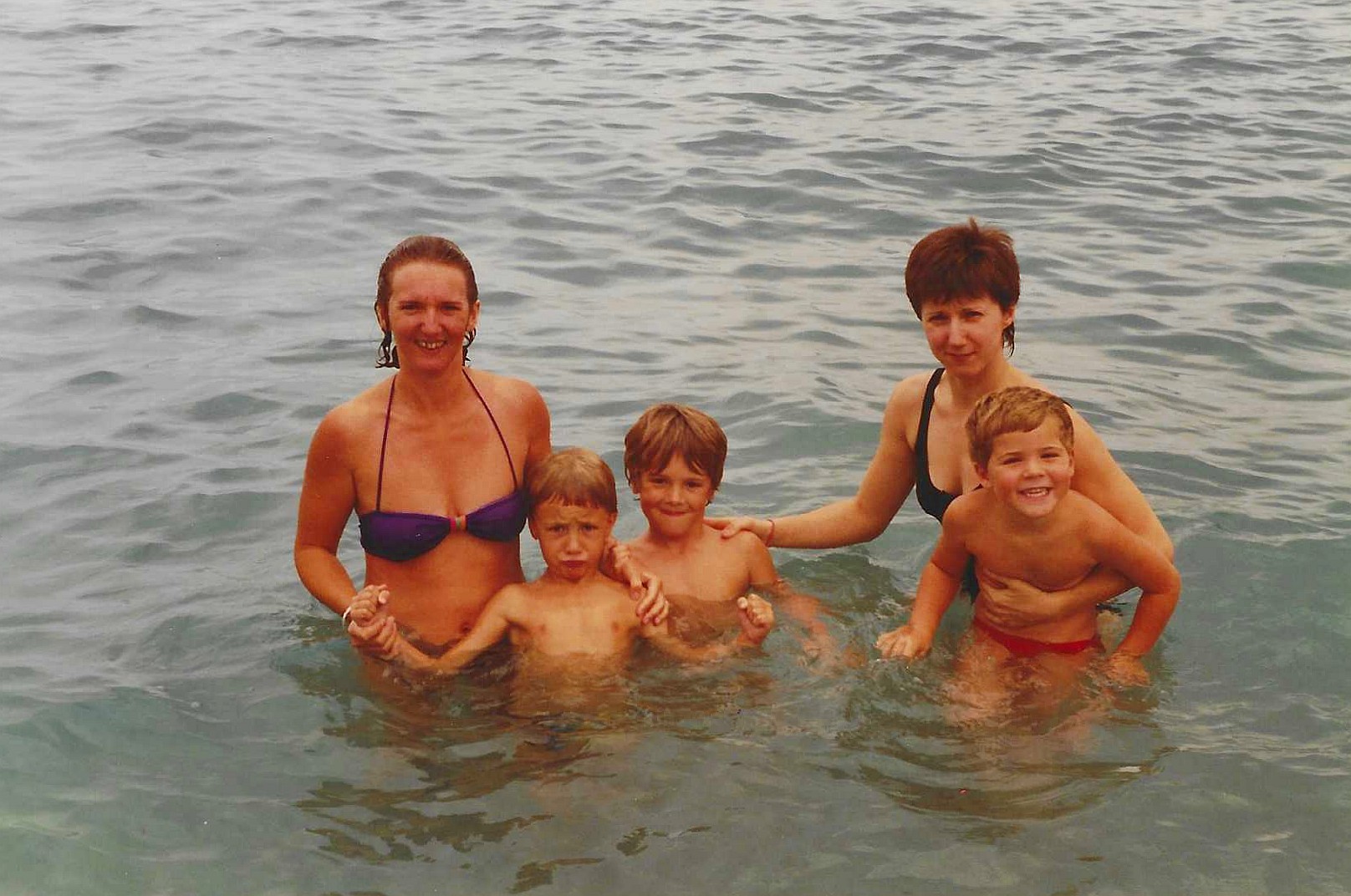 Vacances à Isola 2000 journée sur Nice et Monaco an 1990